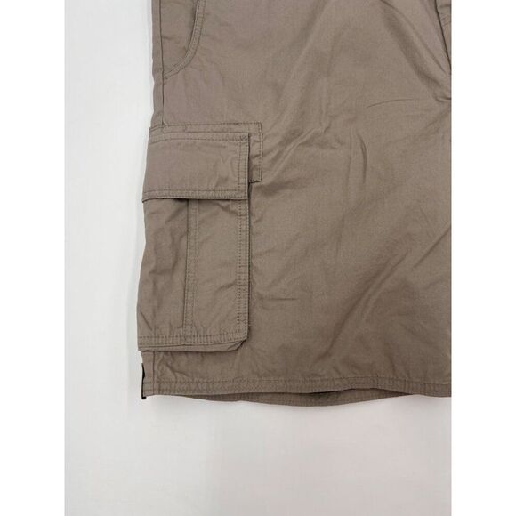 Roundtree Yorke Casuals Shorts Cargo Men Dusty Brown Size 43 Straight Fit New - Picture 3 of 11